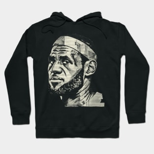 Lebron Big James - paper tape Hoodie